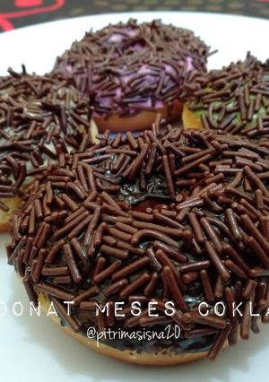 Foto resep Donat meses coklat / donat empuk