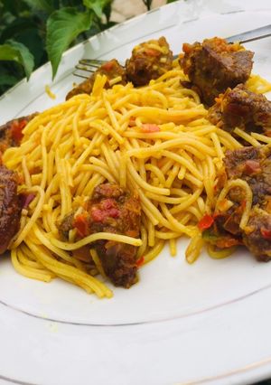 A picture of StirFriedpasta.