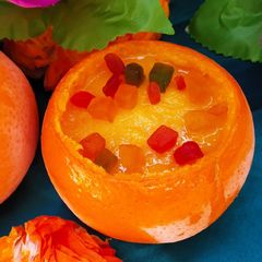 A picture of Orange Ice Cream.