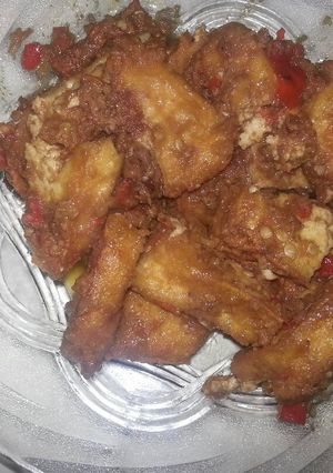 Foto resep Tahu bumbu kacang