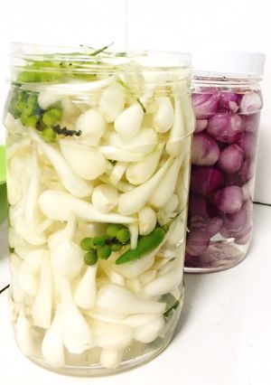Hình của món Củ kiệu.