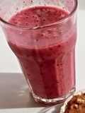 Smoothie de Framboesa e Morango
