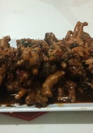 Foto resep Ceker kecap pedas