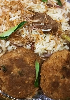A picture of Pulao biryani.