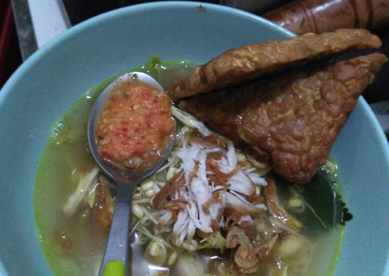 125.Tempe goreng enak, gurih