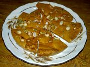 A picture of honeycomb candy