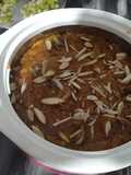 Moong dal halwa