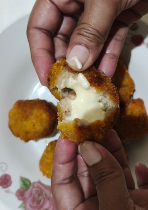 Foto resep Bola Ayam Udang Keju Lumer
