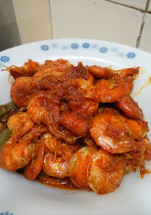 Foto resep Udang pedes manis