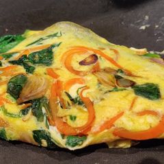 A picture of Autumn Veggie Omelette for 1.