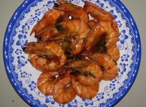 Hình của món Tôm Rim Mặn.