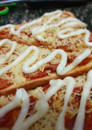 Foto resep Pizza Roti Praktis Untuk Bekal Anak