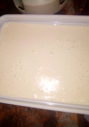 A picture of Homemade mayonnaise.