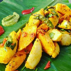 A picture of Fried Idli.