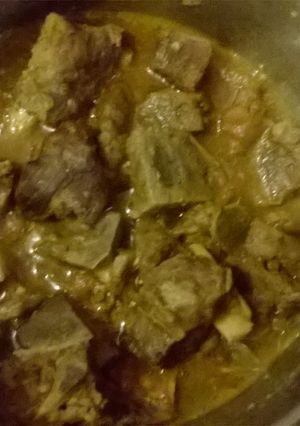 A picture of Beef stew.