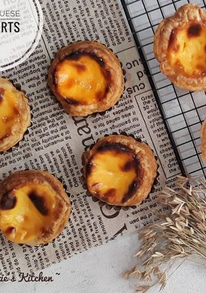 Foto resep Portuguese egg tarts