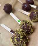 Trufas keto de pistacho