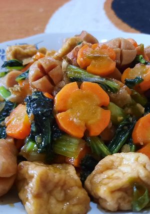 Foto resep Tumis sosis sayur🌭🥕🥬