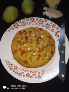 मेंगो सूजी /रवा केक (Mango suji/rava cake recipe in Hindi) रेसिपी मुख्य फोटो