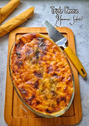 Foto resep Triple Cheese Macaroni
