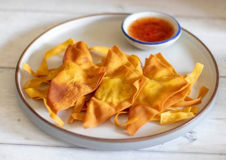 Easiest Way to Cook Yummy Crispy wonton ๐ Easiest Way to Cook Yummy Crispy wonton ๐