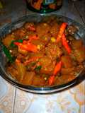 Kikil pedas manis