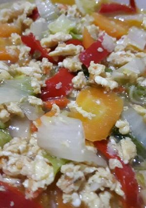 Foto resep Orak Arik Sawi Putih