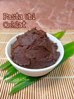 Foto resep 786. Pasta Ubi Coklat (Isian Roti dan Pao)