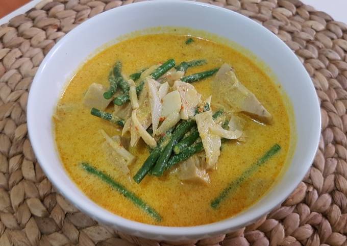 24. Gulai nangka kacang panjang #BikinRamadanBerkesan