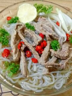 Foto resep Pho Bo - Vietnamese Beef Noodle Soup