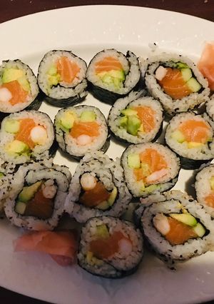 A picture of Sushis😁.