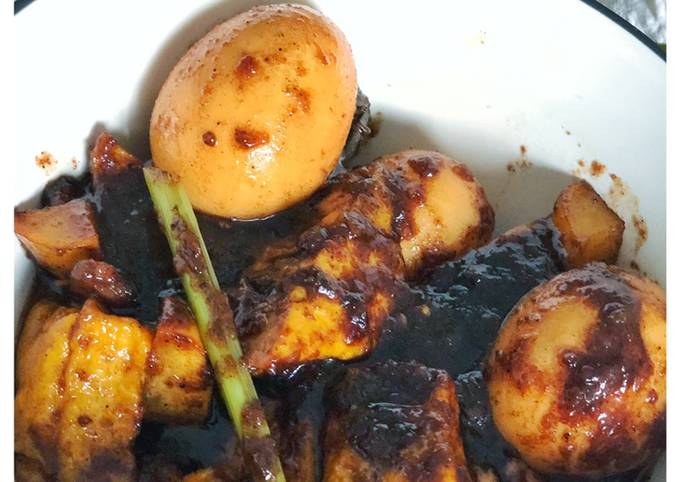 Semur Tahu Telur Manis Gurih