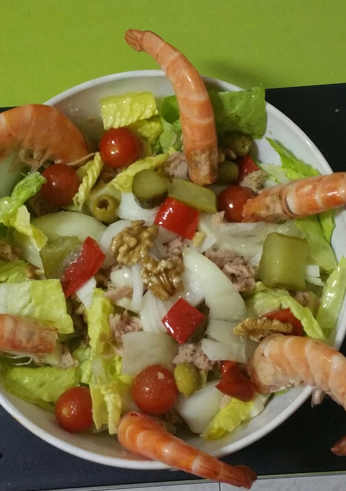 Una foto de Ensalada completa