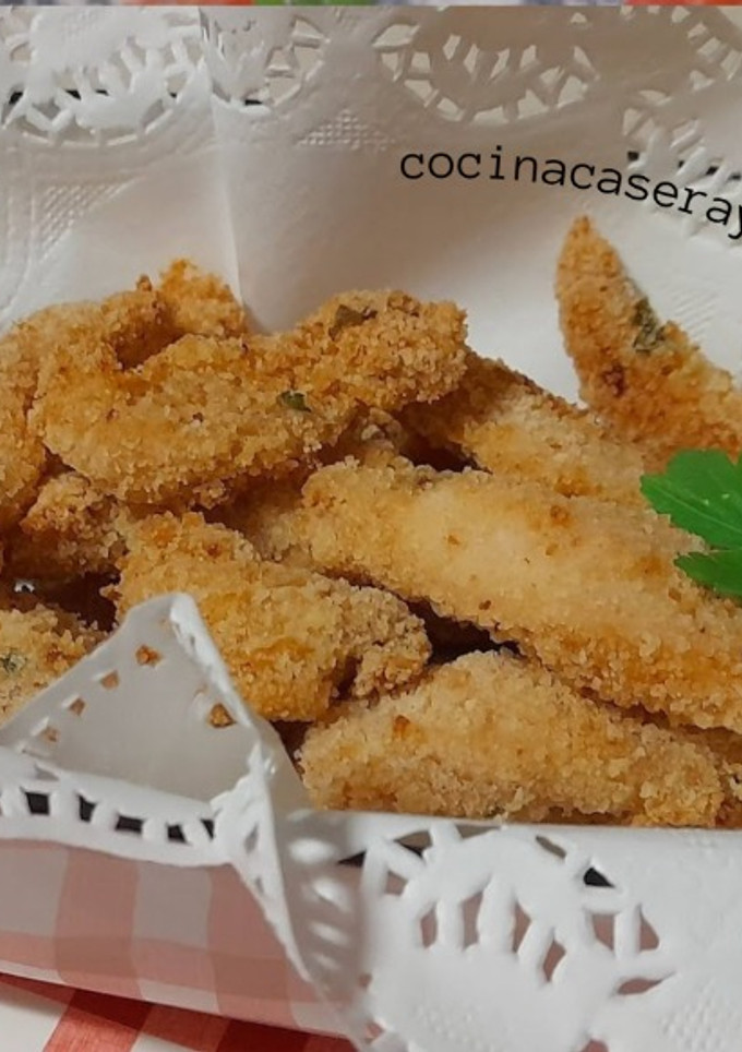 Una foto de Lagrimitas de pollo al limón -en airfryer-