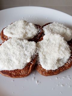Una foto de Tortitas choco-coco 🍫🥥