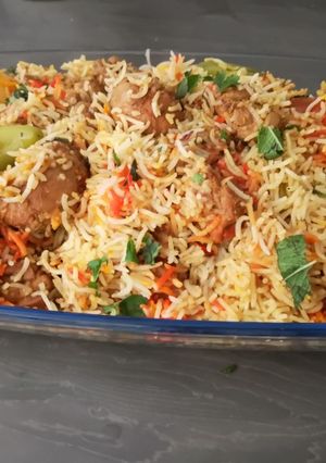 A picture of Daigi biryani.