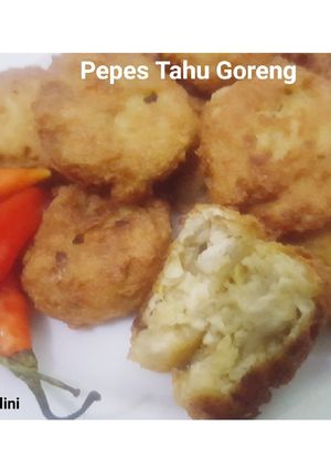 Foto resep Pepes tahu goreng
