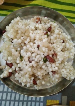 A picture of Sabudana Khichdi.