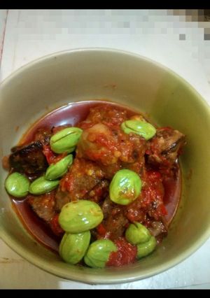 Foto resep Sambel ati ampela pete
