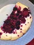 Single Käsekuchen mit Beeren