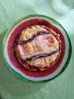 Una foto de Pizzetas con obleas