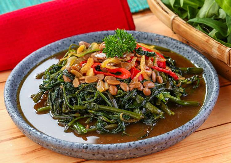 Resep Kangkung Tauco Tiram yang sempurna