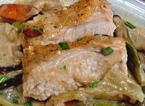 รูปของ ไก่อบครีมซอส