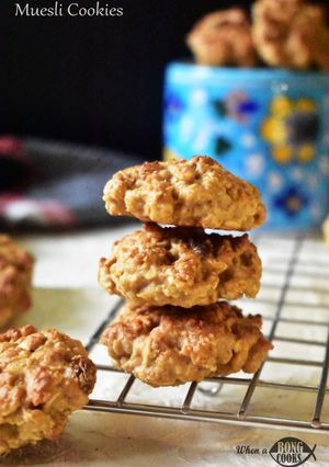 A picture of Muesli Cookies - Soft & Sugarless.