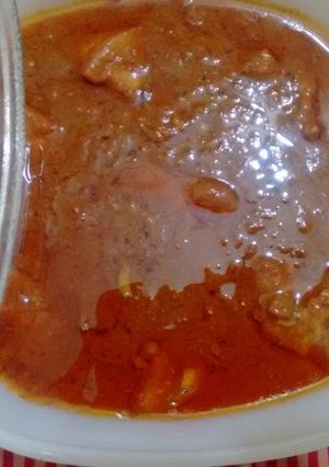 A picture of Chicken korma.