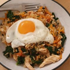 A picture of Indonesian Stir Fry.
