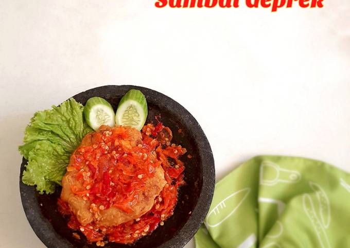 Resep 649 Sambal Geprek Oleh Dapur Ibuk Kayana Cookpad