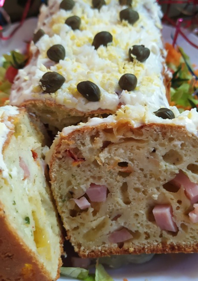 Una foto de Budín Inglés Salado Navideño