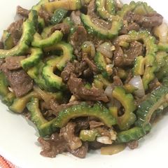 A picture of Ampalaya Con Carne.