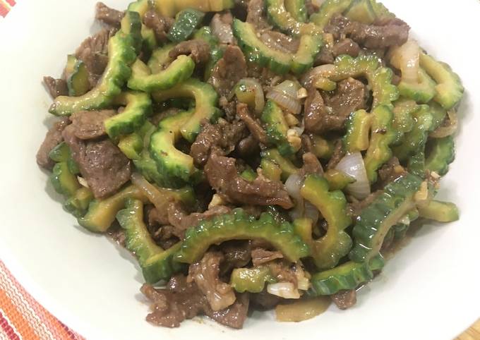 Simple Way to Make Authentic Ampalaya Con Carne for List of Recipe